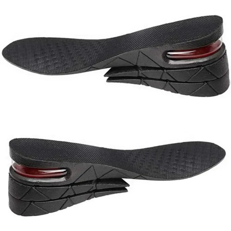 Adjustable Heel Lifters, 9cm Invisible Air Cushion Insoles, Breathable Shock Absorbing, Unisex, Outdoor Sports, Comfortable Daily Wear