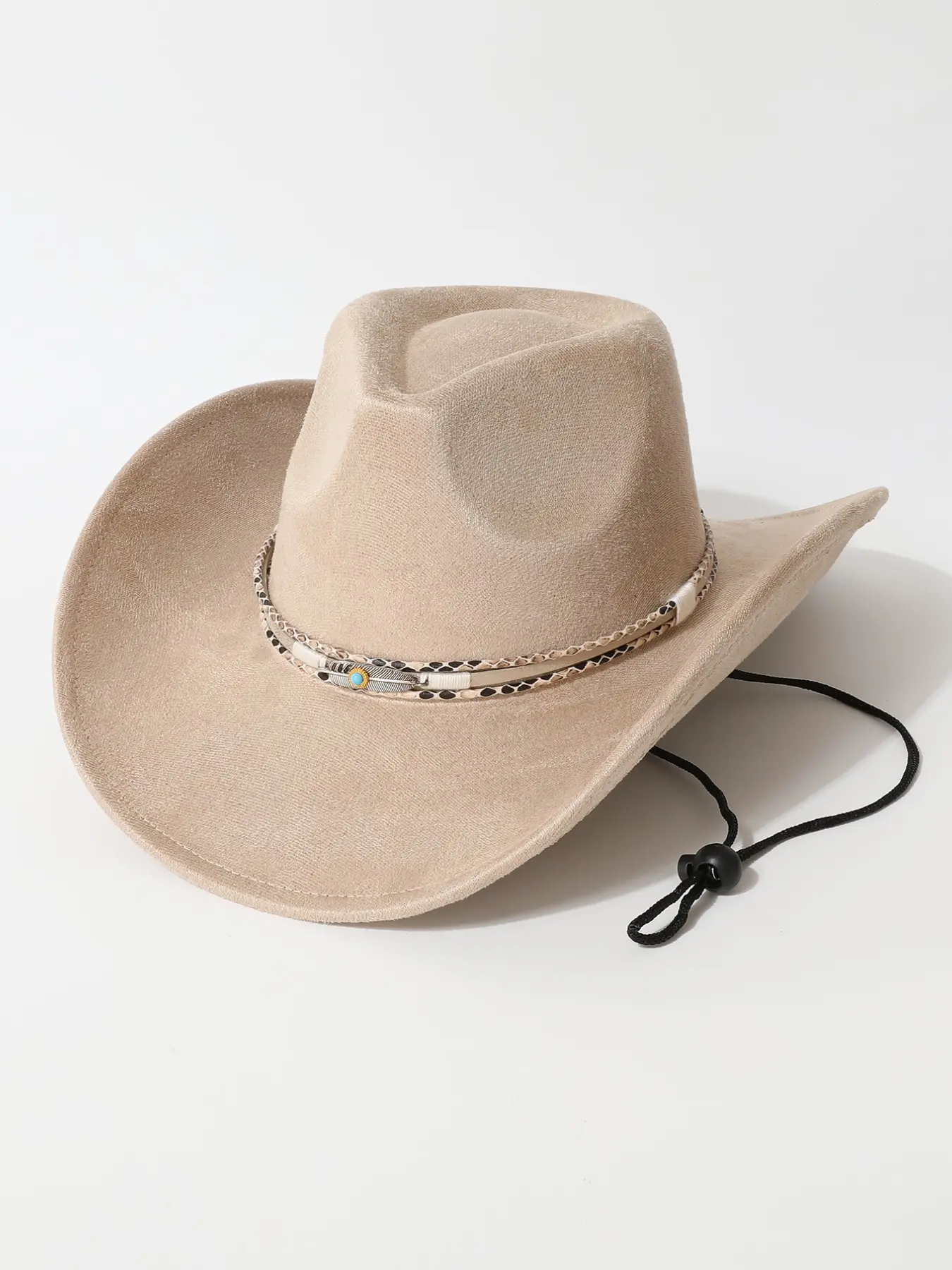 Women's Fashion Decorative Hat, High-Quality Western Cowboy Hat, Cowgirl Hat, Unisex Jazz Hat, Casual Hat, Perfect for Parties, Weddings, Festivals, Travel
