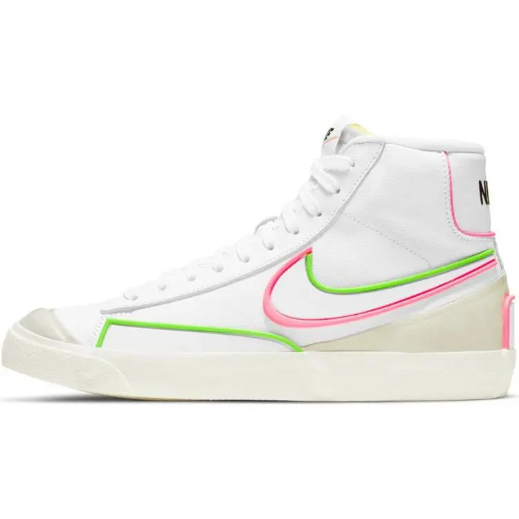 Nike Blazer 77 Infinite Women’s Synthetic Leather Sneakers with Gatorade-Inspired Wrap and Non-Slip Mid-Top Design Verifiable, with credentials and supporting global authentication