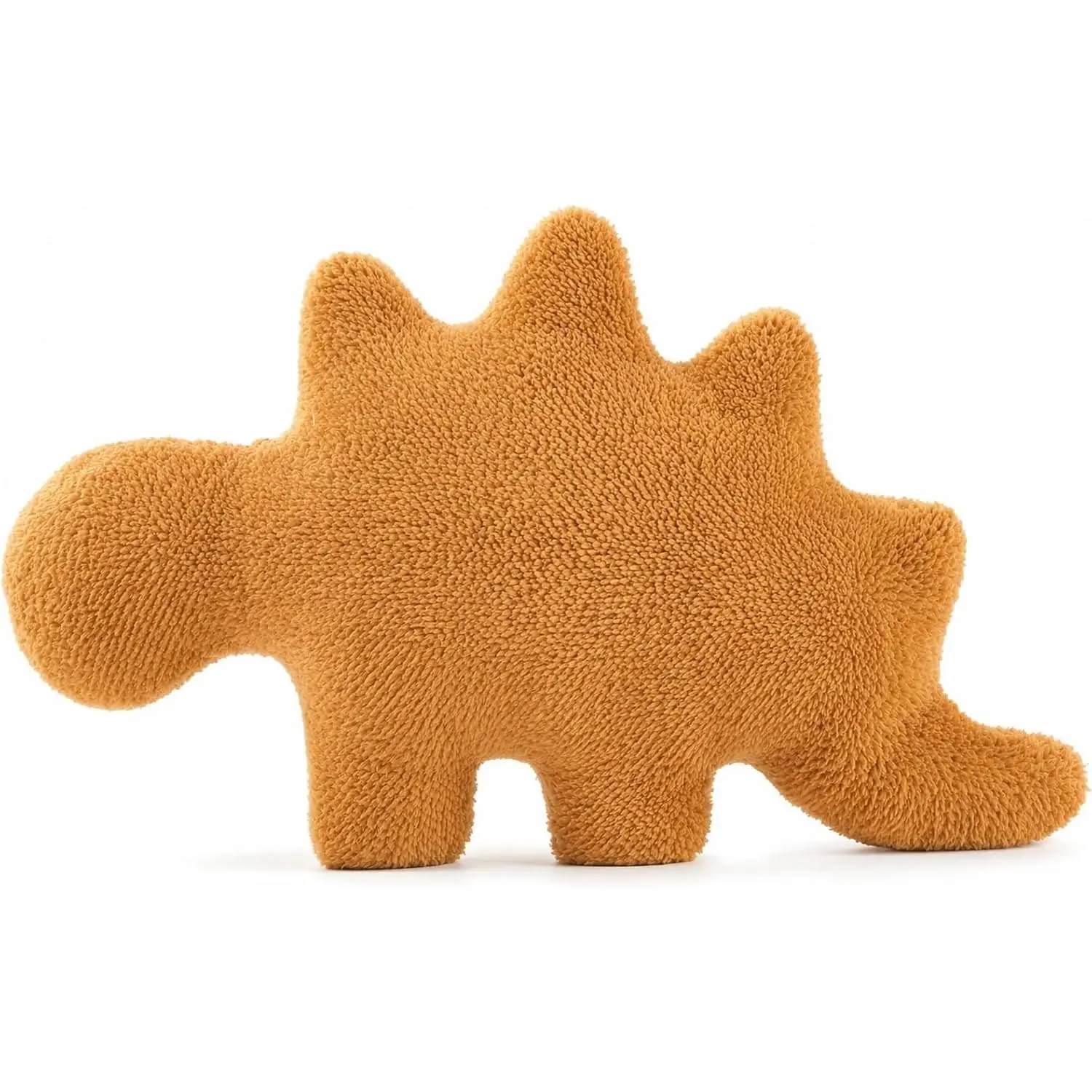 Dino Nugget Pillow Toy - Plush Fabric Stitching Funny Chicken Nugget-Style Decorative Throw Pillow, Kids Room Decor & Birthday Gift for Teens