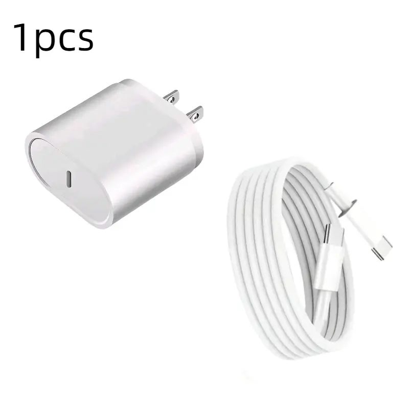 USB-C Fast Charger for Apple iPad Pro 13/12.9/11, iPad A16/10, iPad Air 11/13/5/4, iPad Mini 6/7, Includes Lock & 2.0 USB-C Cable