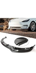Rear Trunk Spoiler Wing Lip Compatible with 2017-2023 Tesla Model 3 Tail Wing Rear Trunk Lid ABS Plastic (Glossy Black) Car Accessories