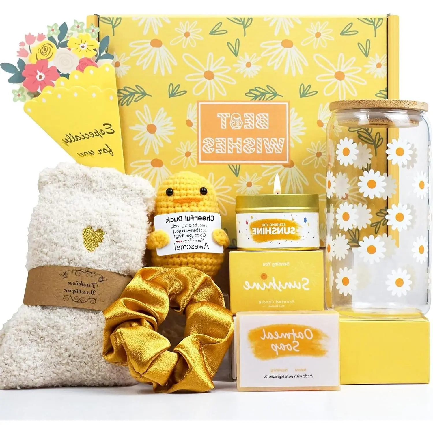 Unique Gift Baskets for Women, Thoughtful Birthday Friendship GiftsGift