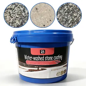 Small Area Repainting Water Washed Stone Coating Epoxy Floor Paint 5 Gallons Cemento En Venta