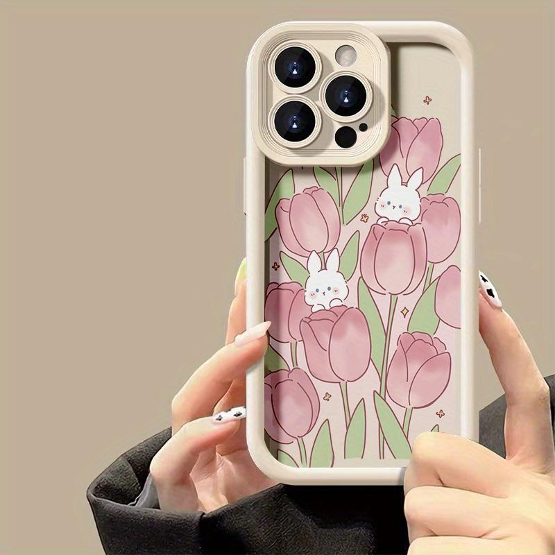 for iPhone mobile phone case suitable for iPhone 17 E Air Pro ProMax iPhone16 15 14 Plus 13 12 Mini 11 X XS XR mobile phone case cartoon cute couple style new fashionable creative personality white system mobile phone case picture