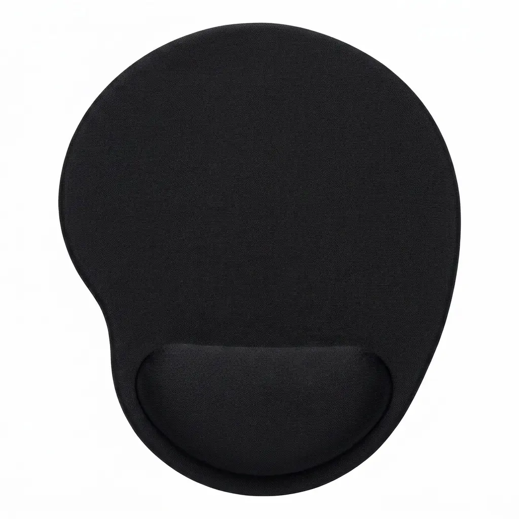 Ergonomic Compact Mouse Pad with Wrist Support Rest, Premium EVA Foam Desk Mat, Anti-Slip Base for Pain Relief, Office Accessories, PC Accessories, Laptop & PC Use
