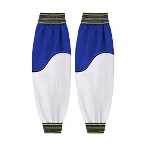 VEVOR Flame Resistant Welding Sleeves, Heavy Duty Sheepskin & FR Cotton Arm Protection Sleeves for Men Women, Heat Resistant with Elastic Cuffs for Welding, Woodworking, Blacksmithing