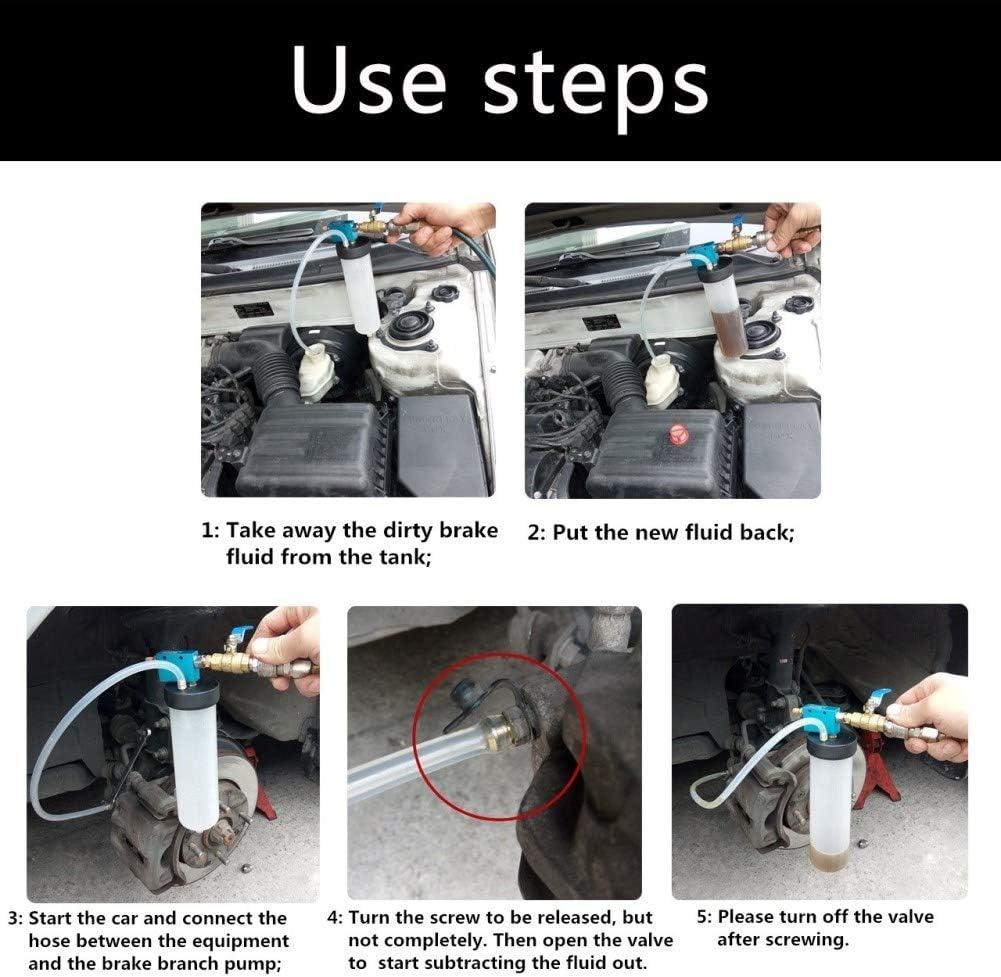 Car Brake Fluid Replacement Tool, Universal Auto Brake Fluid Extractor, Power Steering Oil Change Replacement Tool for Car Motorcycle, Vehicle