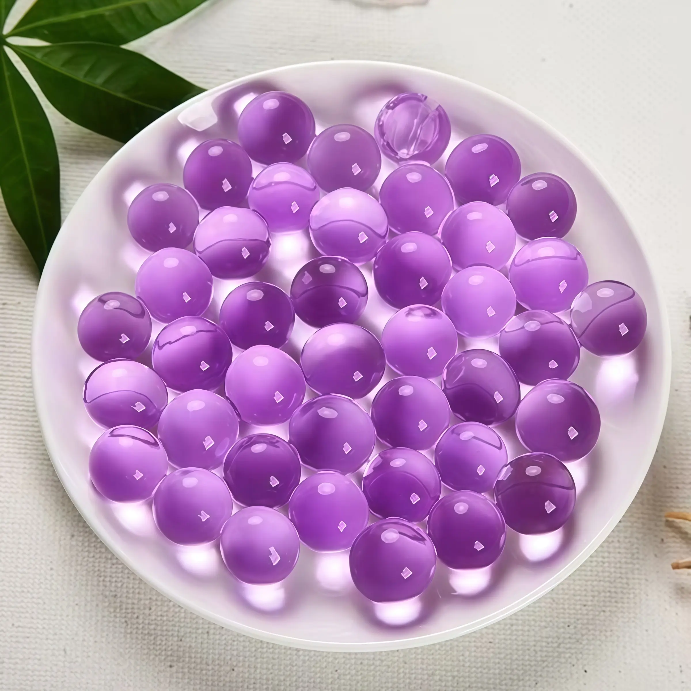 Clear Gel Jelly Beads, Moisturizing Elastic Crystal Balls, Non-Toxic Absorbent Beads, Vase Filler, Wedding Decor, Holiday Decorations