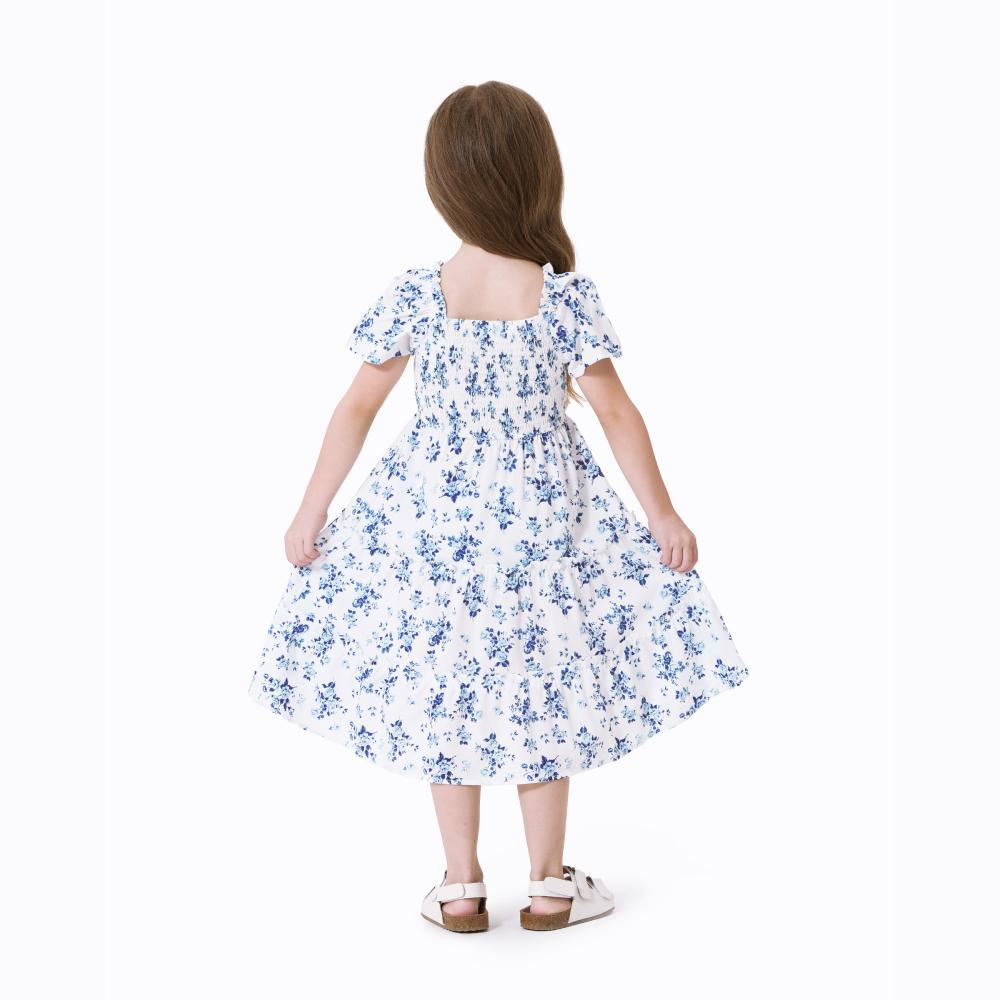 PatPat Family Matching Outfit: Floral Smocking Casual Suit