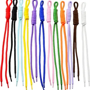DIY Umbrella Rope Keychain Set of 12, Braided Rope Keychains, Bag Accessories, Handbag Decorative Attachments, Craft Supplies