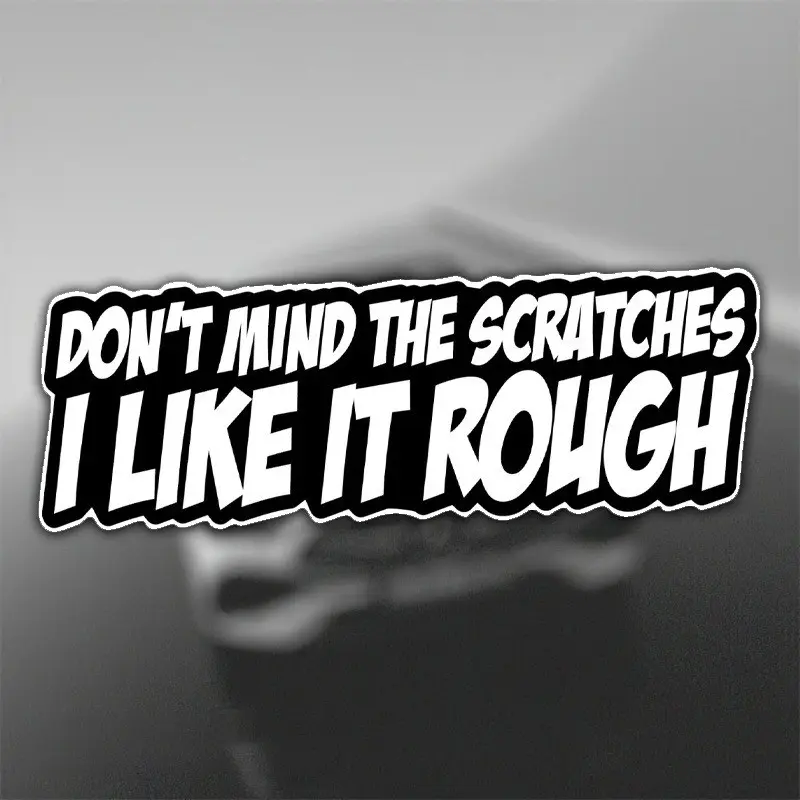 Scratch-Resistant Sticker, Fun Laptop Window Decal, Durable Notebook Car Insurance Strip Sticker, Easy to Apply and Remove