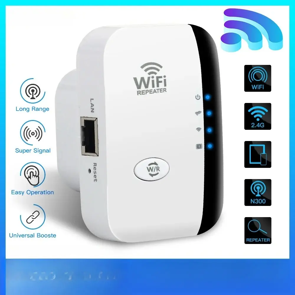300Mbps Wireless WIFI Repeater Remote Wifi Extender WiFi Amplifier 802.11N WiFi Booster Repetidor Amplifier Wi Fi Reapeter