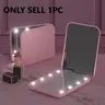 Portable LED Light Makeup Mirror, Makeup Mirror with Lights, 1 Box 1X/3X Magnification LED Pocket Mirror for Women & Girls, Travel Makeup Mirror, Lighted Makeup Mirror, Illuminated Mirror, Lighted Magnifying Mirror