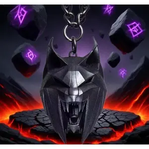 Witcher 4 Shiri Lynx School Necklace Anime Impression Fan Derived COS Pendant Necklace