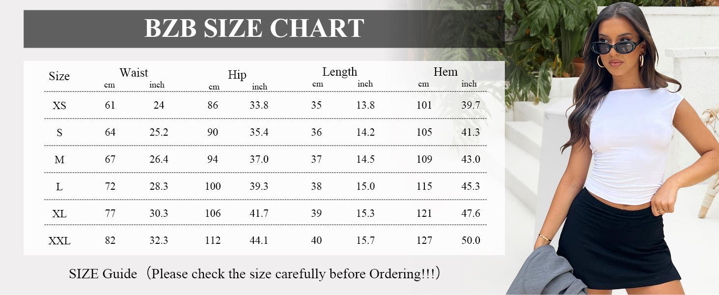 Imily Bela Women's Mini Skirt Sexy High Waist Split Hem Stretch Fitted Pencil Bodycon Skirts