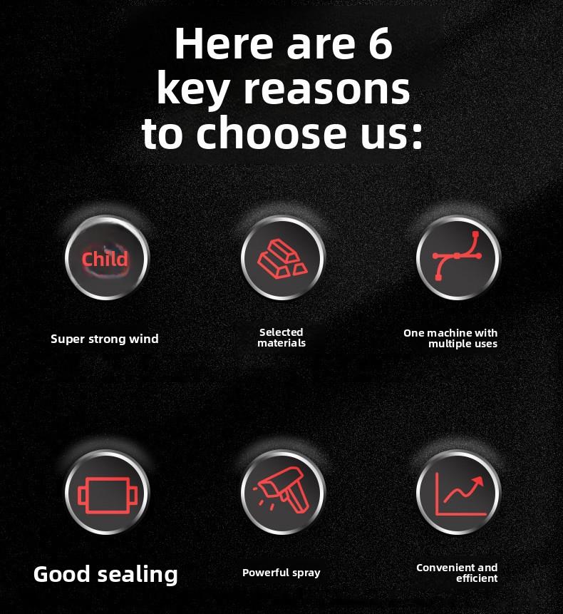 Flush Warrior Pneumatic Cleaning Gun High Pressure Water & Air Dual-use with Hose for Industrial Dust Blowing Applications