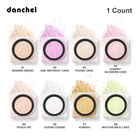 Blurring Setting & Baking Powder, Setting Powder Makeup, Long-Wear Oil-Control, Soft-Focus Blurs Pores & Fine Lines, Matte Finish, Ideal for Oily/Combination Skin Daily Setting