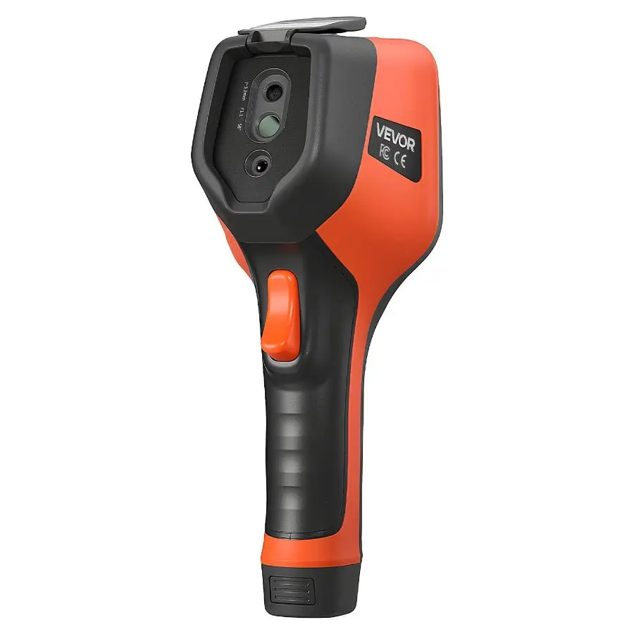 VEVOR Thermal Camera, 256x 192 IR Resolution, Handheld Thermal Imaging Camera with 2MP Visual Camera, 25HZ Refresh Rate Infrared Imager with 3.5-Inch Touch Screen, -4F to 1022F, WIFI Supported