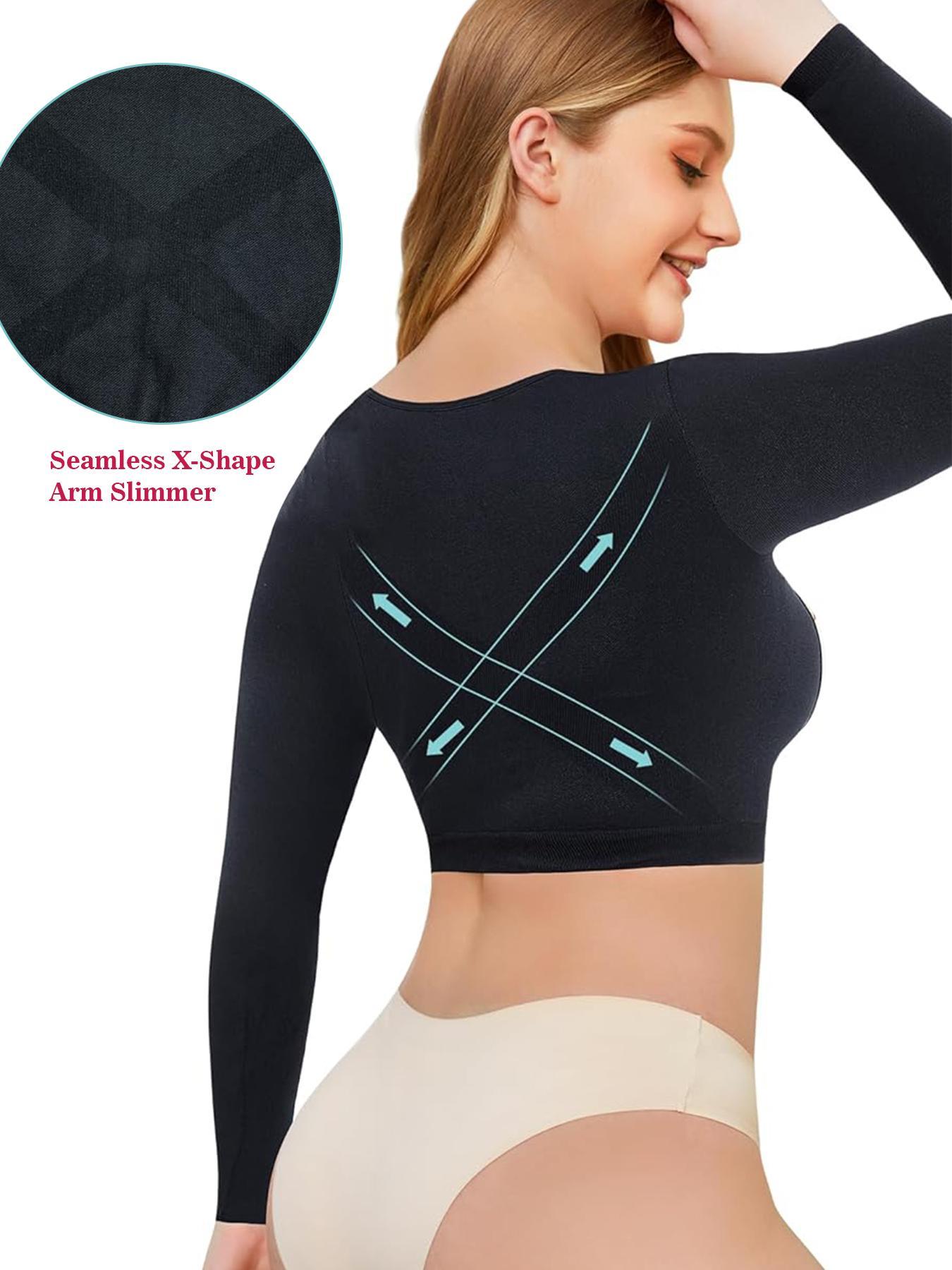 Women's Solid U-shaped Push Up  Shapewear Crop Top, Breathable Comfortable Shaper, Tummy Control Shapewear for Daily Wear, Shapewear Abdominal, Firm Tummy Control, Abdomen Shapewear