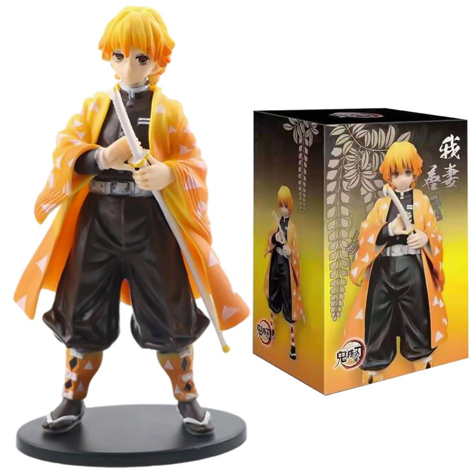 Anime Demon Slayer Kimetsu no Yaiba Figure 15cm Nezuko Tanjirou Mitsuri Shinobu Zenitsu Kyoujurou Action Figural Model Toy Gifts
