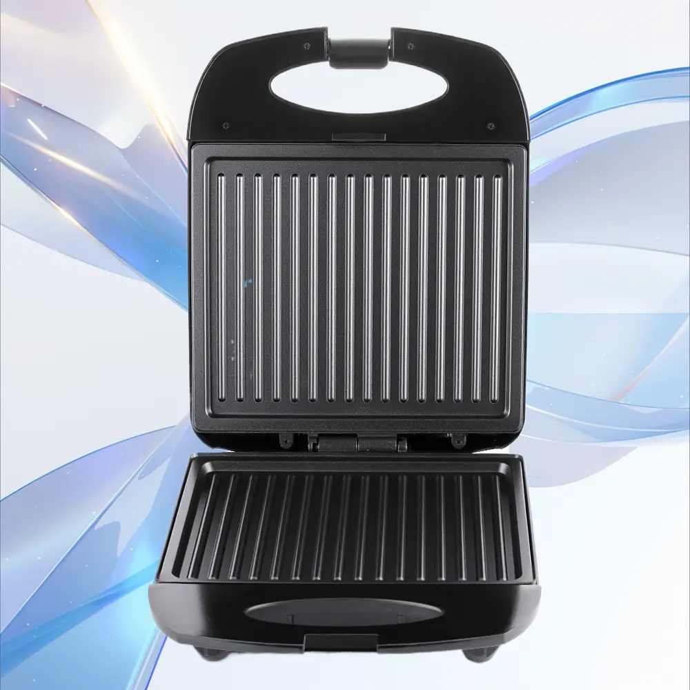 Household Multifunctional Double Sided Heating Breakfast Maker for Toast Waffle and Sandwich Homemade Cooking
