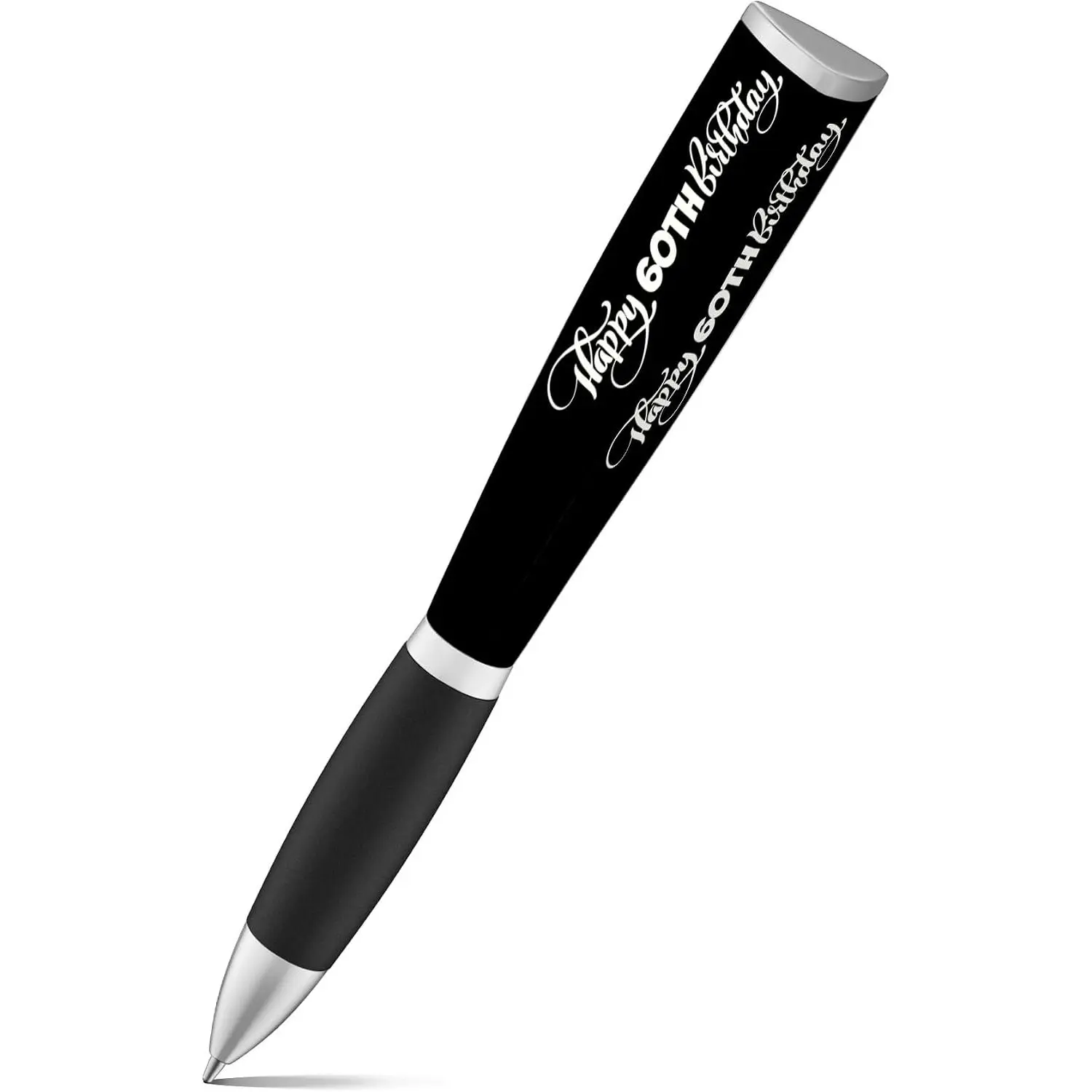 Happy Birthday Pen (1 Pen, 3-Sided)- Birthday Gifts for Her, Cool Pens, Personalized Pens, 60th Birthday Gifts for Women, Birthday Gifts for Men, Birthday Gifts for Men - Fun Pens, Cute Pens for Women