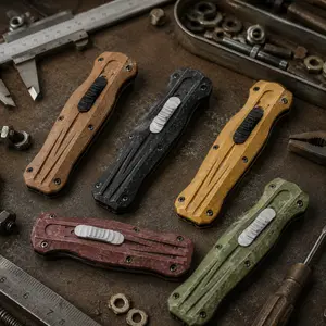 3320 Folding Knife, EDC Pocket Knife for Outdoor Activities - Aluminum Handle, D2 Blade, Camping Driving Daily Utility Tool, Perfect Gift for Friends Edc Survival Tool Survival Equipment