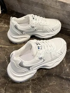 Women's New Sport Dad Shoes, Breathable Mesh Upper, Thick Sole, Low Cut, Casual Fashion Sneakers, Light Weight, All-Season Wear