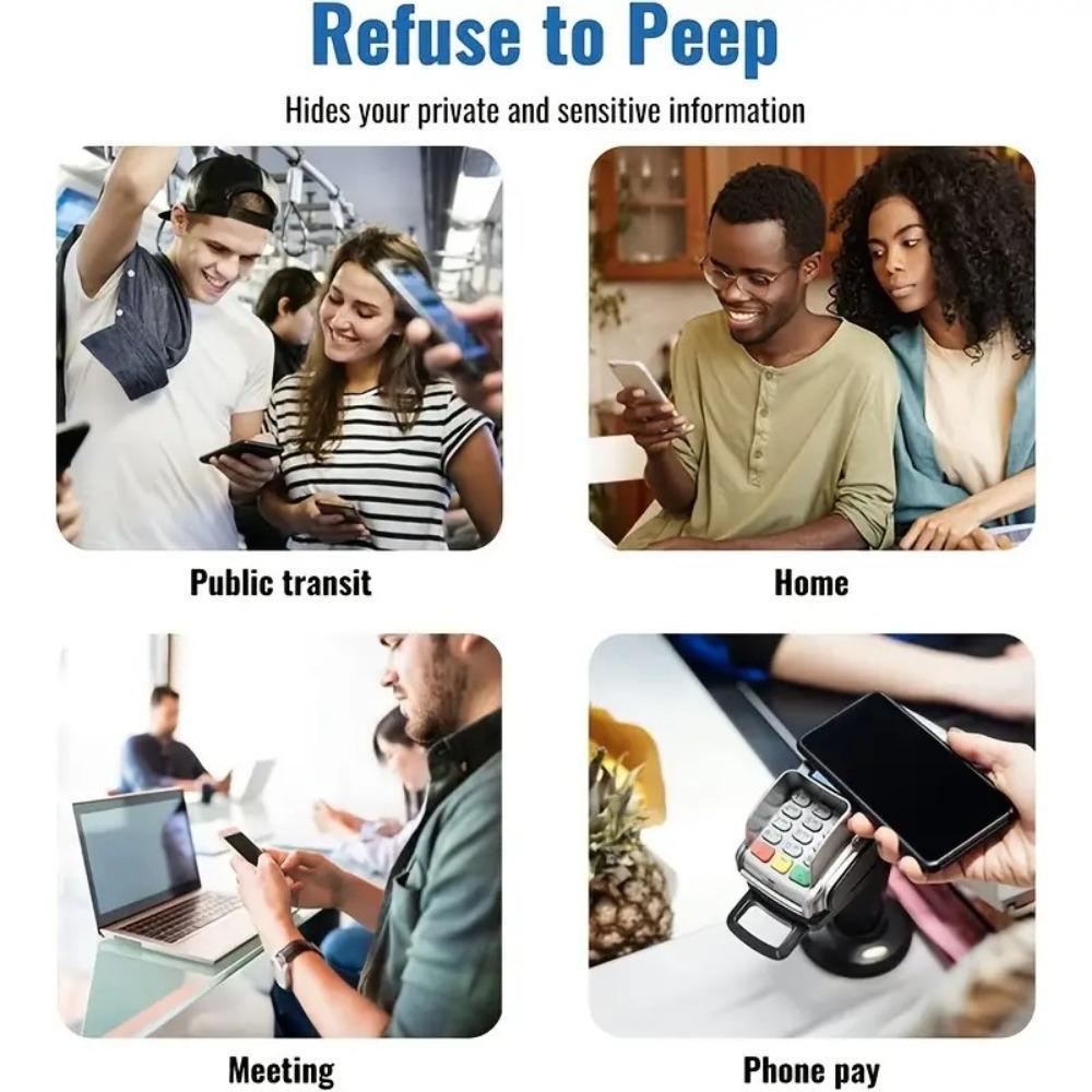 Privacy Screen Protector, 3 Counts Anti-spy Protective Tempered Glass Film, Phone Screen Protector Compatible with iPhone 16 15 14 13 12 11 Pro Max Plus X XS XR mini, Protection #TOP PICKS