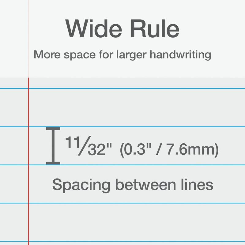 - Spiral Notebook 24 Pack of 8 Pastel Colors, 1 Subject, Wide Ruled, Notebooks for School - 8x10.5 Inch - 70 Sheets