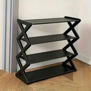 Modern Multi-Tier Shoe Rack, Space-Saving Design, Entryway Storage, Dust-Proof Shoe Cabinet, Compact Organizer for Home and Dorms
