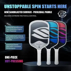 Limited Edition Boomstik Carbon Fiber T700 Paddle, Epp Foam Core, High Elasticity, Good Control, Durable, 16mm Thick, Competitive Player Choice