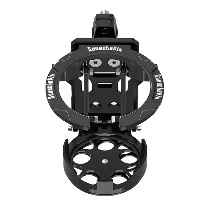 SEAMETAL Foldable Turntable Motorcycle Cup Holder For Handlebar Motorcycles Bottle Holder Water Cup Bracket Holder Accessories Instrument Display Replacement