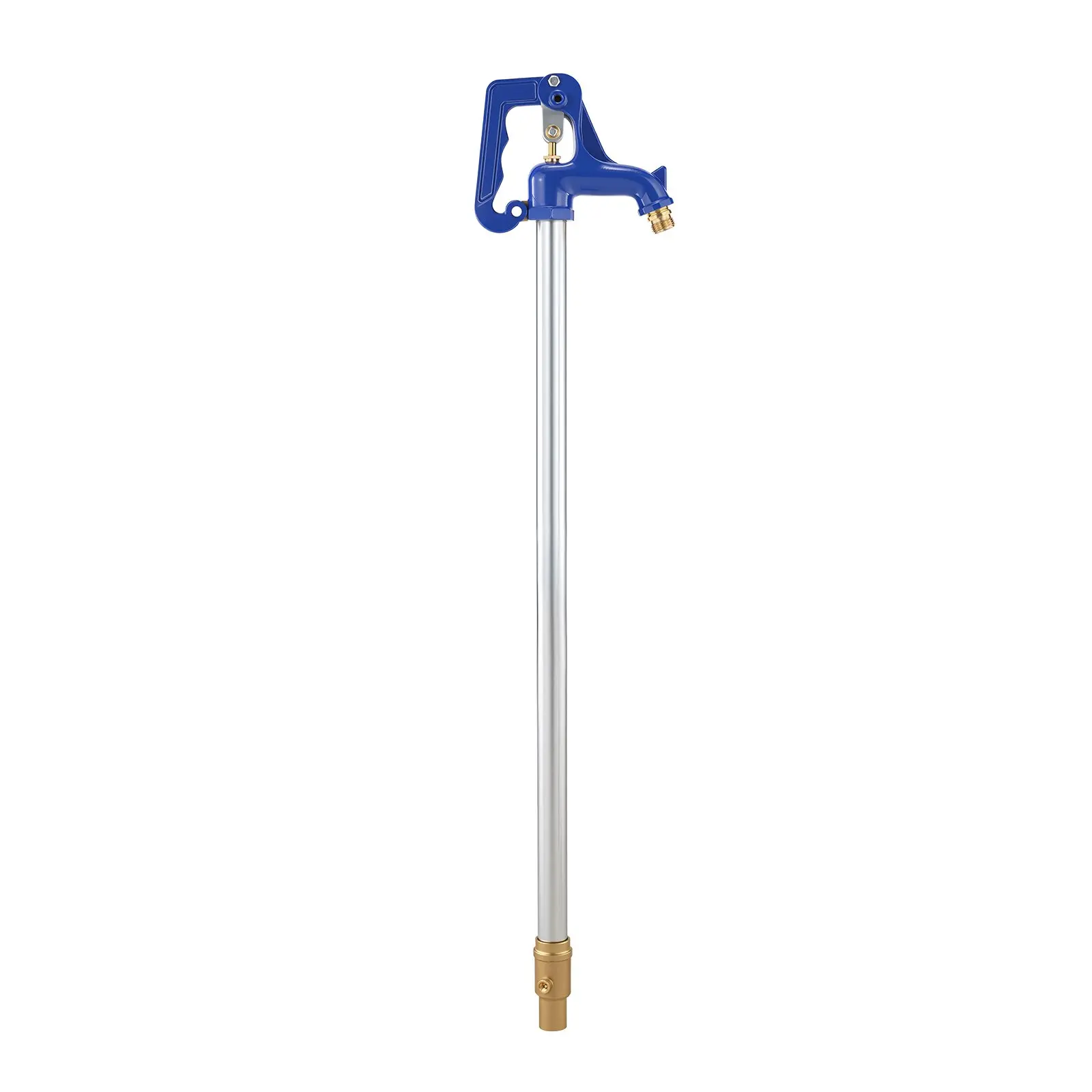 Frost Proof Yard Hydrant, 3.22FT Freeze-Proof Outdoor Faucet with 12" Bury Depth, 3/4" NPT Pipe Connection 3/4" NH Hose Coupling, No Lead Freezeless Hydrant for Yard Garden Farm Irrigation