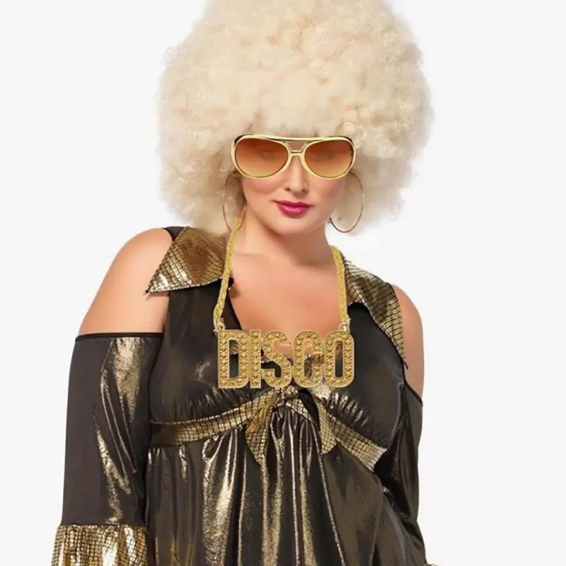 Aviator Sunglasses - 50s/60s Retro Costume Cosplay Style, Smooth Polished Gold Metal Frame, Elvis Presley Replica, 1 Pair, for Adults Daily Outdoor Walks & Photography Shoots, Celebrity, Stylish Accessories, Statement Frame Glasses, Unisex Wear