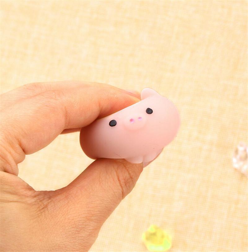 Kawaii Squishy Pig Ball Mochi Squeeze Prayer Cute Toy Collection Fun Joke Gift Anti-stress Toys Novelty Gift Home Decor