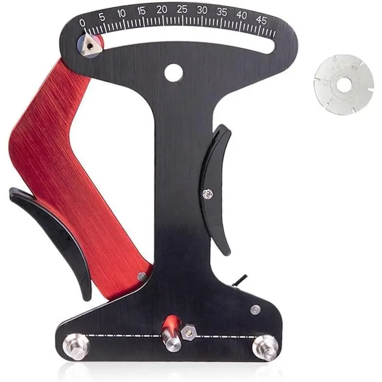 Aluminum Alloy Stable Accurate Spoke Tension Meter Adjustable Bicycle Repair Tool for Road Bike Wheel Tensiometer