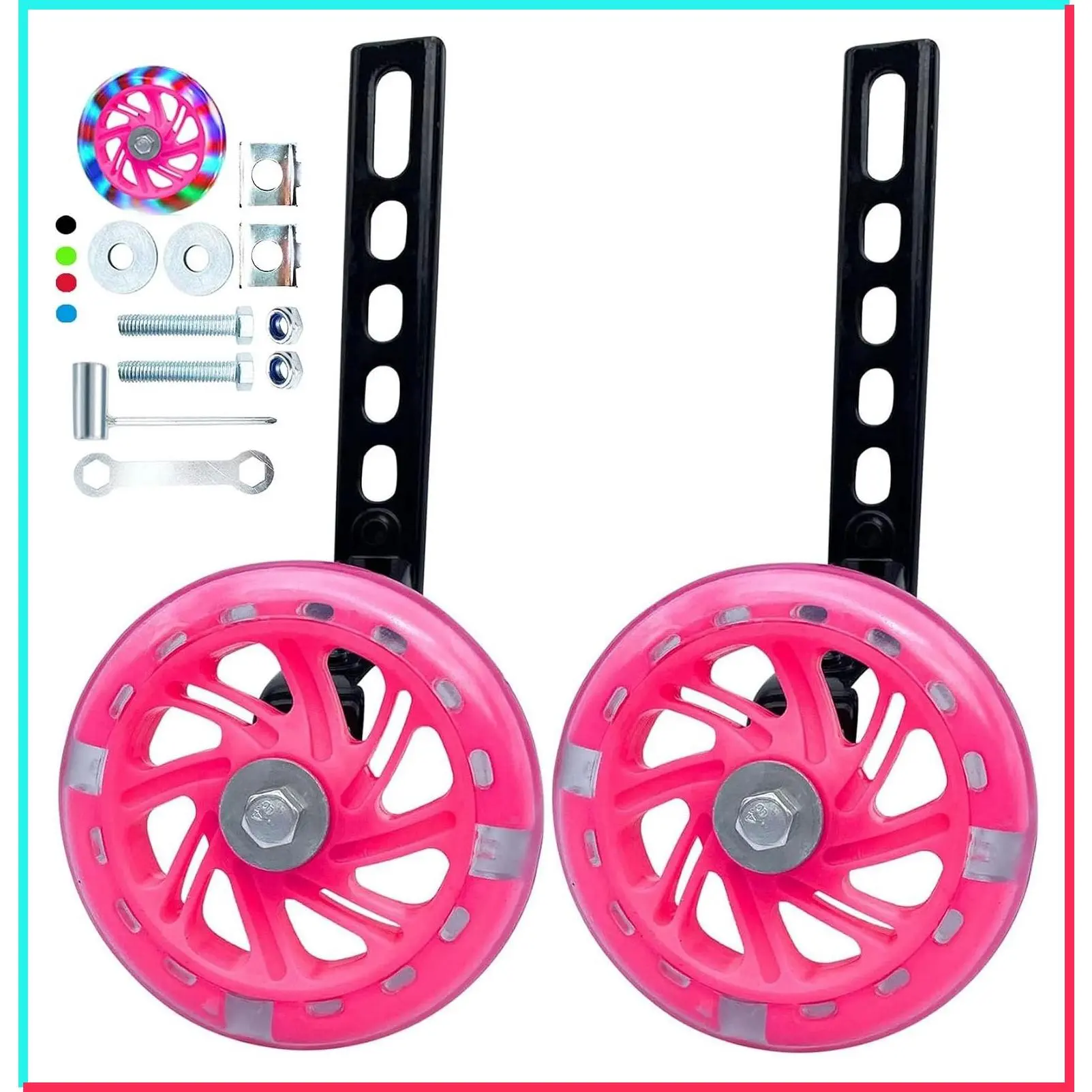 Training Wheels for Bicycle, Compatible with 12/14/16/18/20 Inch Bikes