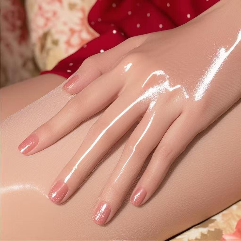 Women's Black Oil Shiny Smooth Pantyhose, Spring Summer Thin Sexy High Gloss Stockings, Durable Reflective Tight Black Silk for Women