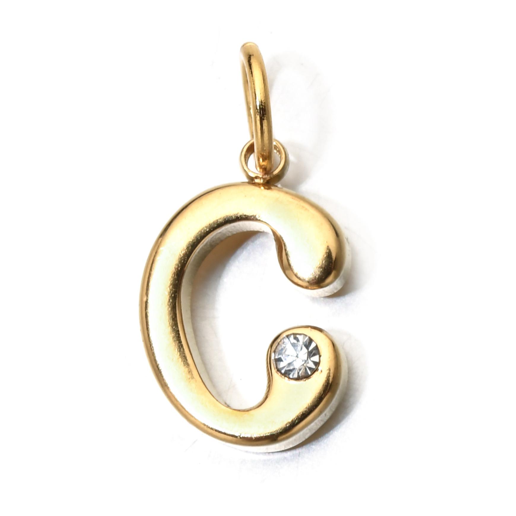 26 Initial Letters Stainless Steel Birthstone Pendant Necklace Dainty Clavicle Chain Ideal Gift For Mom