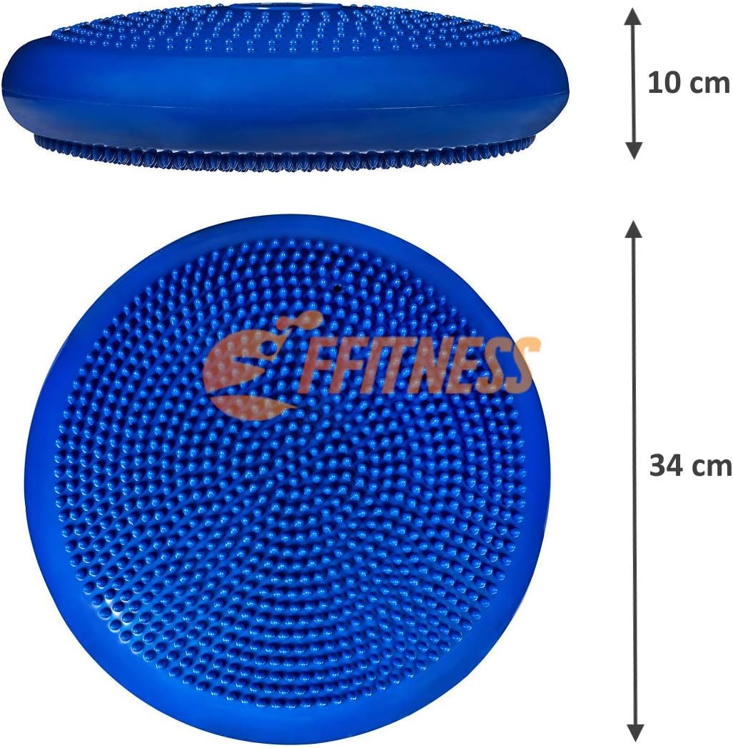 Yoga Products Balance Pad Self-Awareness Cushion |   Fitness accessories for home use for balance, stability, and self-awareness