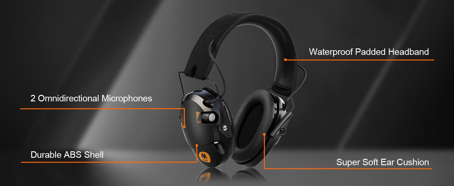 Hearing Protection Earmuffs for Shooting Hearing Protection Earmuffs for Shooting