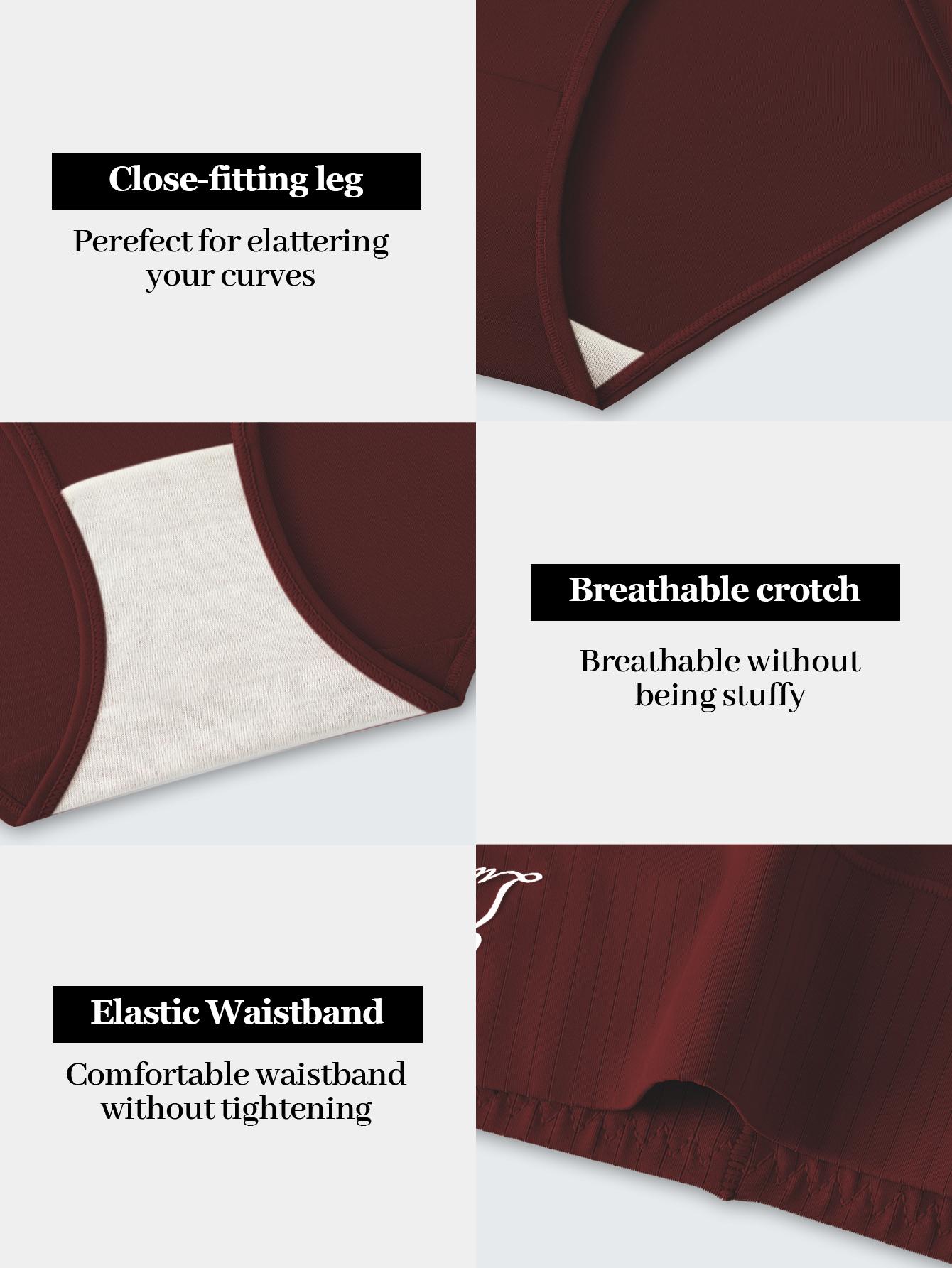 QUASTI 5/10 Pack Breathable & Comfortable Women's Underwear, Must-Have for Daily Use, Minimalist Design, S-XXL QUASTI 5/10 Pack Breathable & Comfortable Women's Underwear, Must-Have for Daily Use, Minimalist Design, S-XXL