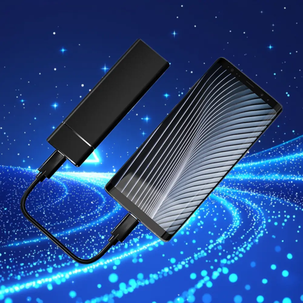 Upgraded 500GB Portable External Solid State Drive USB3.1 High Speed Digital Storage For Space Expansion & Daily File Backup