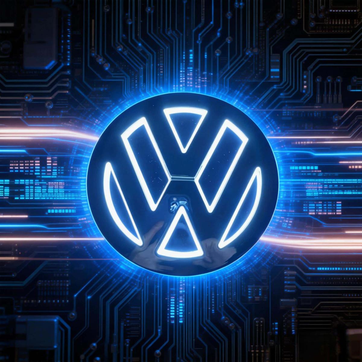 5D LED Backlit Emblem Light for Volkswagen – Glow Logo Badge Compatible with Jetta Tiguan Passat Golf Atlas| IP67 Waterproof, Plug & Play Install, Car Exterior Night Lighting Accessory, White/Blue/red