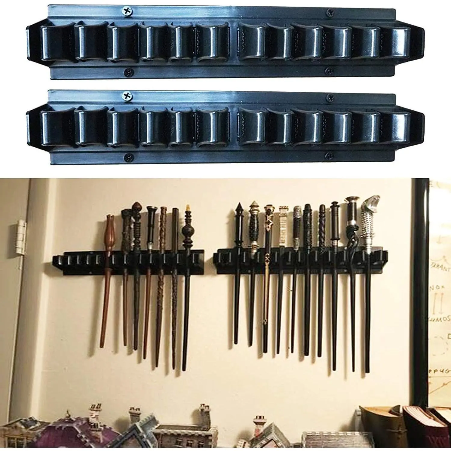 Wand Collection/Wand Display/Wand Stand/Wand Storage/Wand Rack - Can Holder up to 20 Wands ( no Wand )