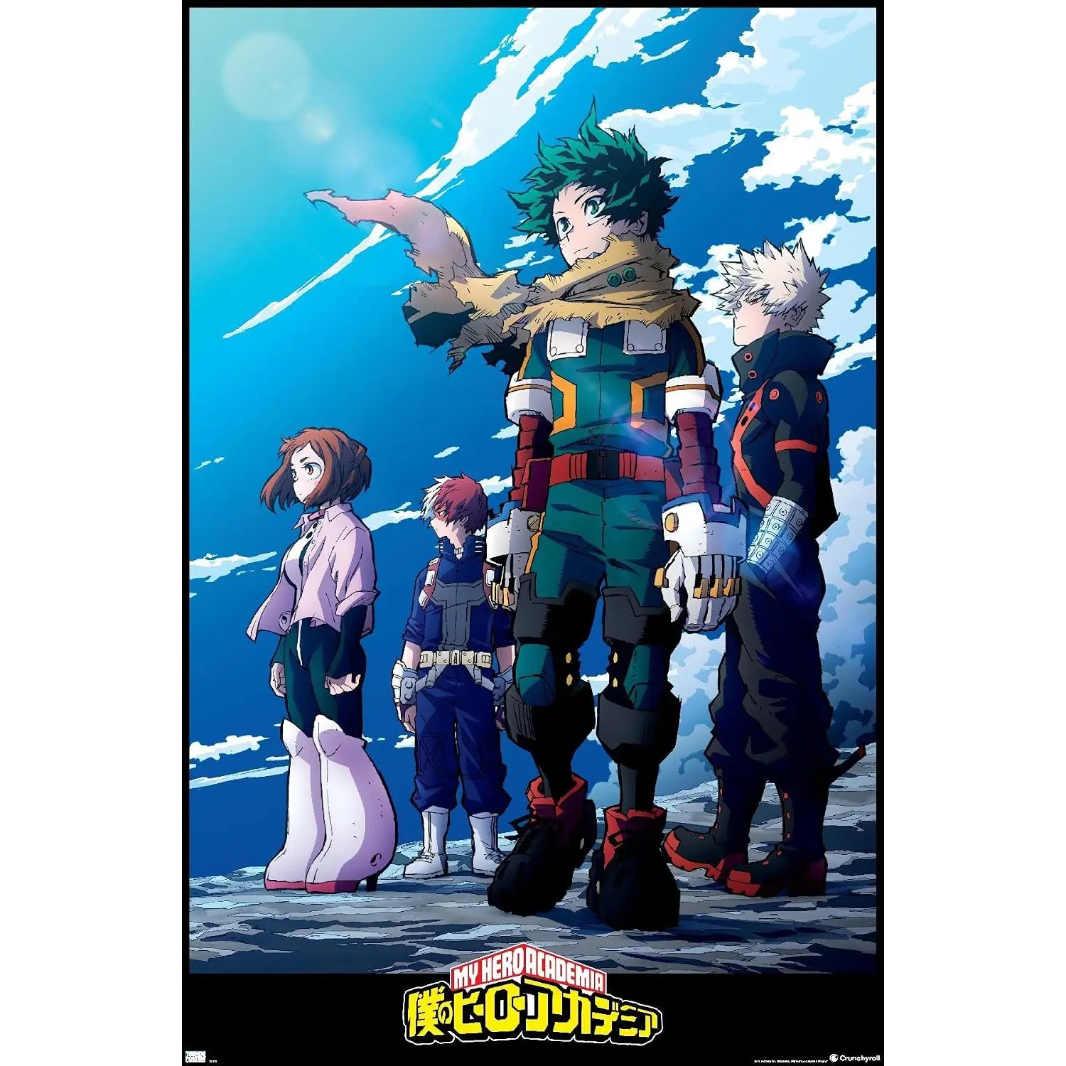 My Hero Academia: Season 7 - Group Key Art Wall Poster, Bedroom Dorm Gaming Room,Anime Enthusiast, Room Decor, Anime Poster