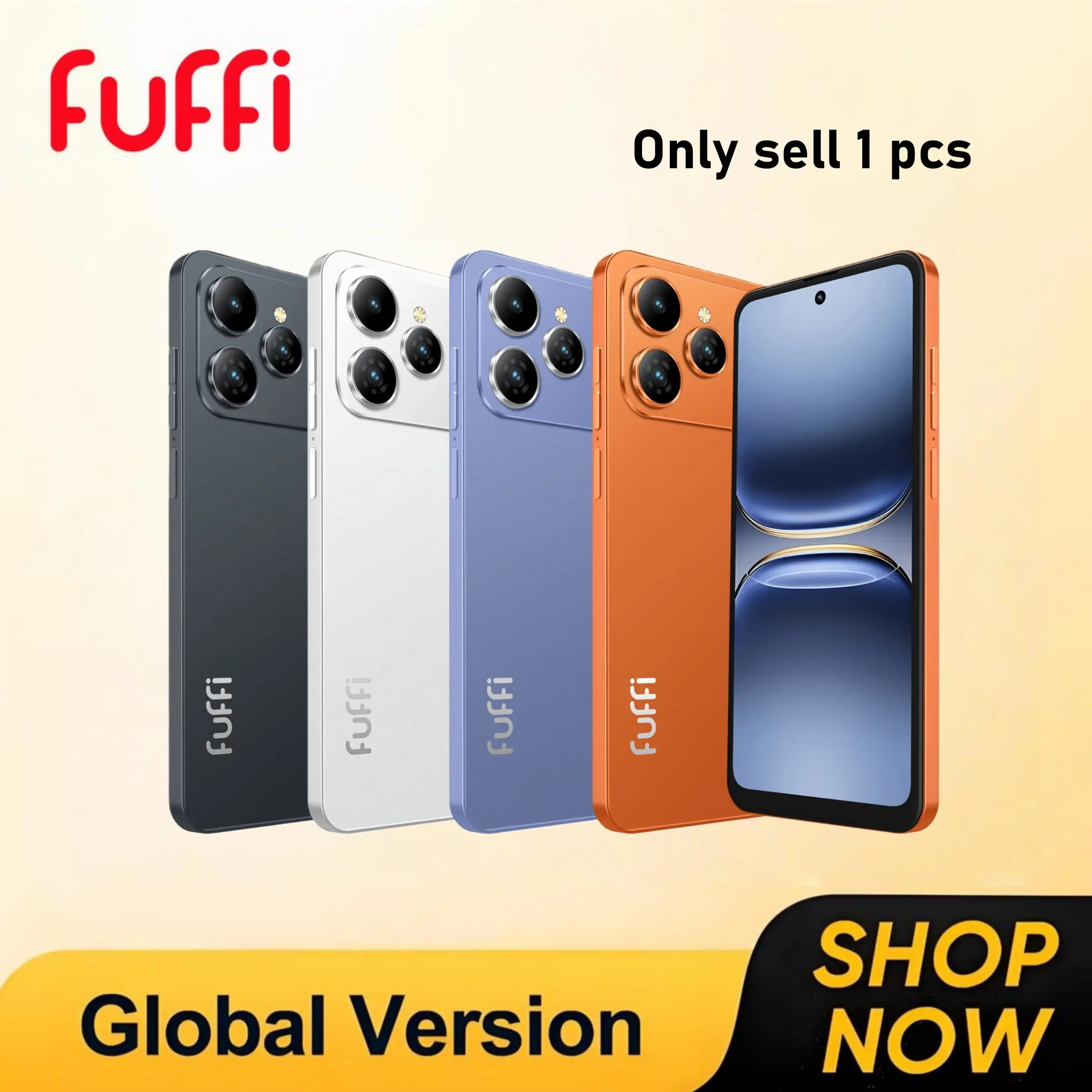 FUFFI-M17 Pro Smartphone, 6.56 Inch Display, Unlock 4G Network, Android 10.0, 3+32GB Memory, 3100mah Battery, Dual Sim, Quad Core Processor