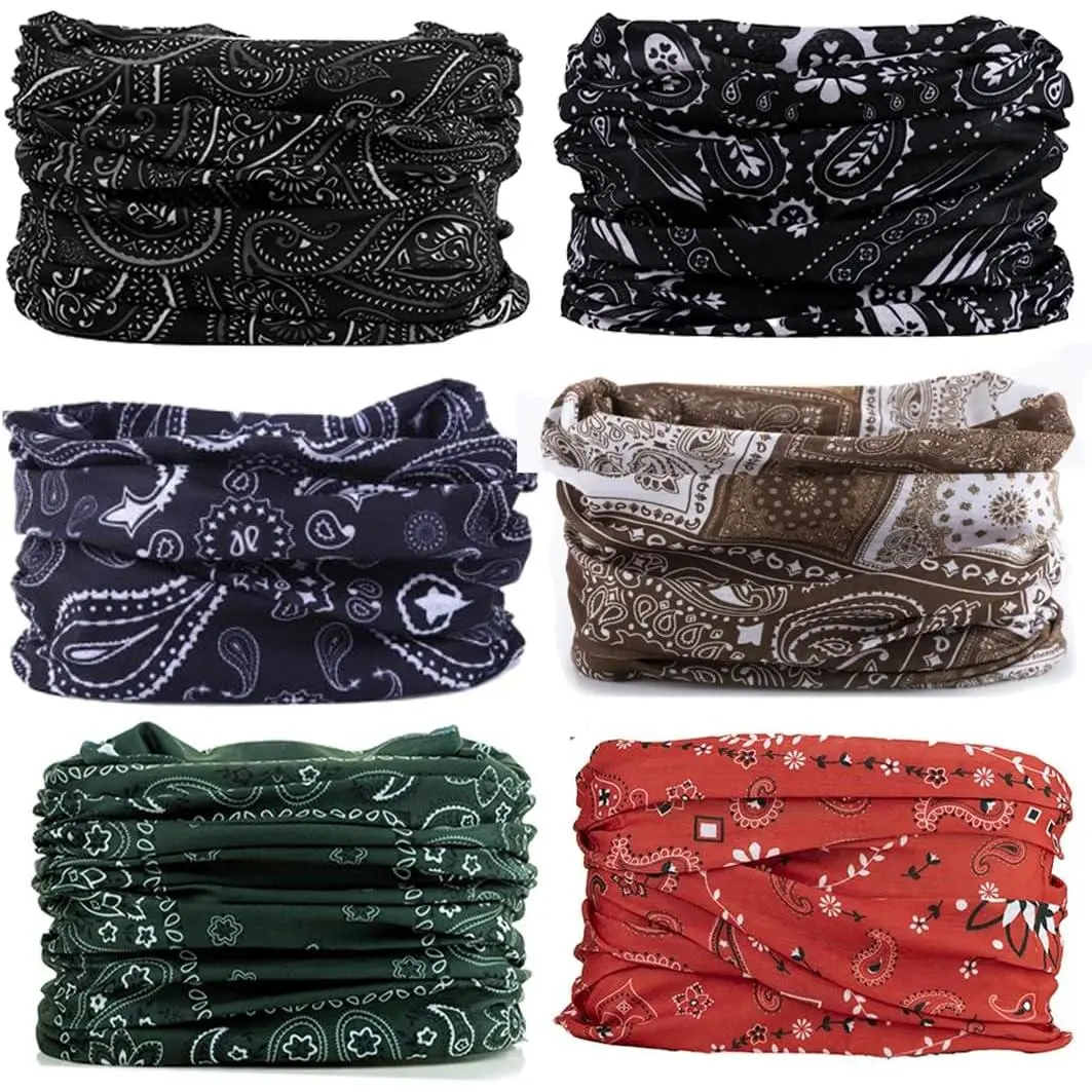 Unisex Military Galaxy Flag Polyester Neck Gaiter Headwear for Adults - Breathable, Sun-Proof, Dust-Proof, Quick-Dry Multicolor Face Cover Bandana Sweatband for Outdoor Sports, Hunting (1 Size)
